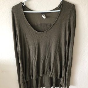 Free People Oversized Top XS/TP